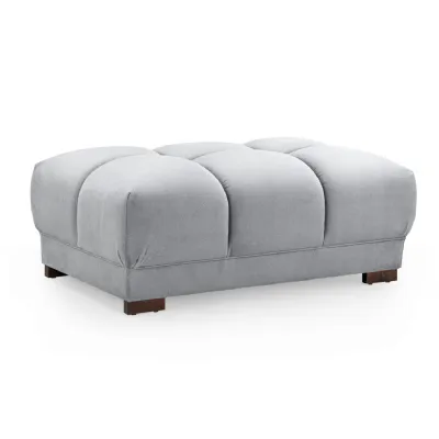 Azzuro Sofa Grey Footstool