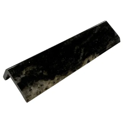 Set of 10 Modern Gold and Black Marble PVC Wall Panel Trim 240cm