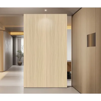 Set of 4 Modern Decorative Dark Oak PVC Wall Boards 240cm