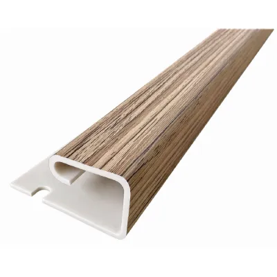 Set of 10 Modern Oak PVC Decorative Wall Panel Trim 240cm