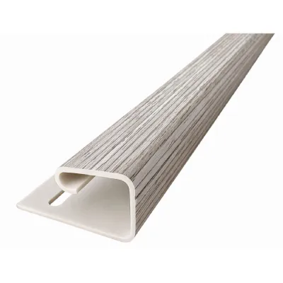 Set of 10 Modern Grey PVC Decorative Wall Panel Trim 240cm