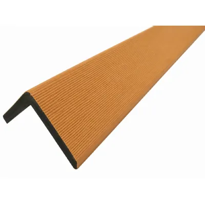 Set of 10 Modern Oak 03 Outdoor Composite Wall Panel Trim 290cm