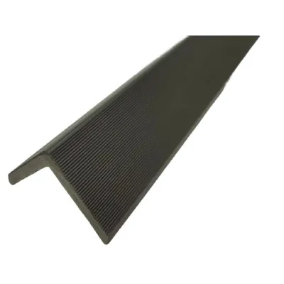 Set of 10 Modern Dark Brown Outdoor Composite Wall Panel Trim 290cm