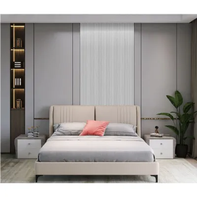 Set of 12 Modern Light Grey Seamless Fluted PVC Decorative Wall Panels 240cm