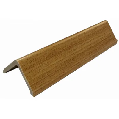 Set of 10 Modern Oak PVC Wall Panel Trim 240cm