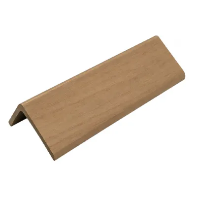 Set of 10 Modern Dark Oak PVC Acoustic Wall Panel Trim 240cm
