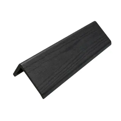Set of 10 Modern Black PVC Acoustic Wall Panel Trim 240cm