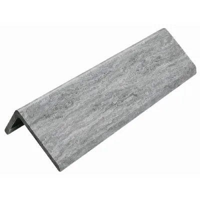 Set of 10 Modern Grey Marble PVC Acoustic Wall Panel Trim 240cm