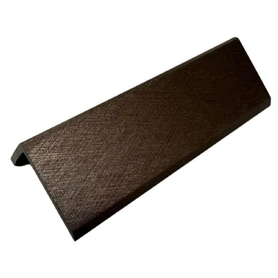 Set of 10 Modern Metallic Brown Wall Panel Trim 240cm