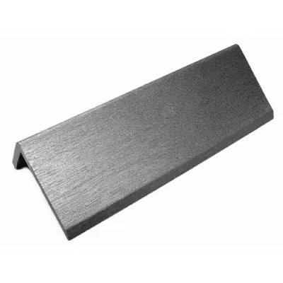 Set of 10 Modern Metallic Light Grey Wall Panel Trim 240cm