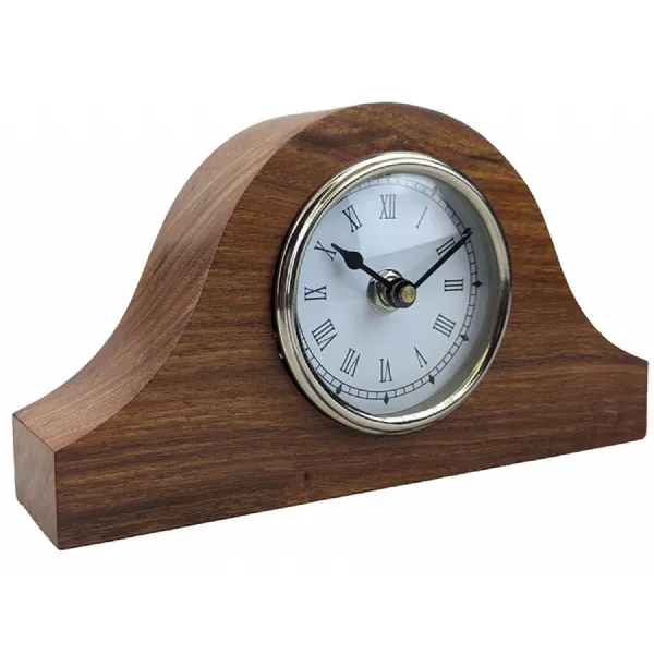 Wooden Clock Sheesham Wood 21cm