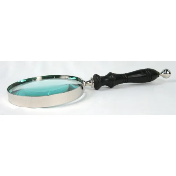 Magnifying Glass With Black Handle 38.4cm (15cm Dia)