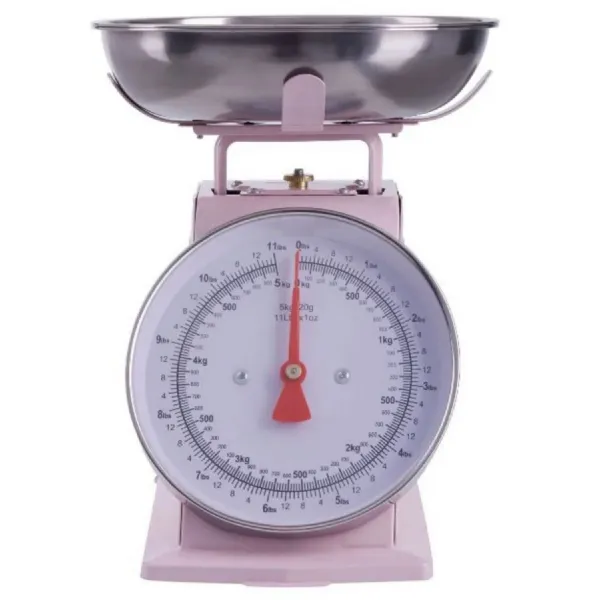 Olivier 5kg Pink Retro Kitchen Scale
