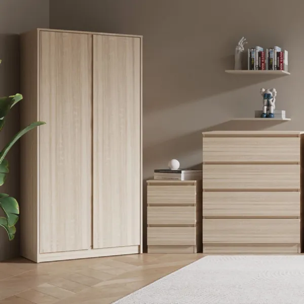 Sonoma Oak Effect Triple Bedroom Set