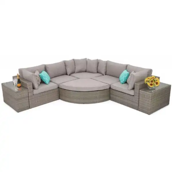 Seychelles Luxury Rattan Modular Corner Day Bed