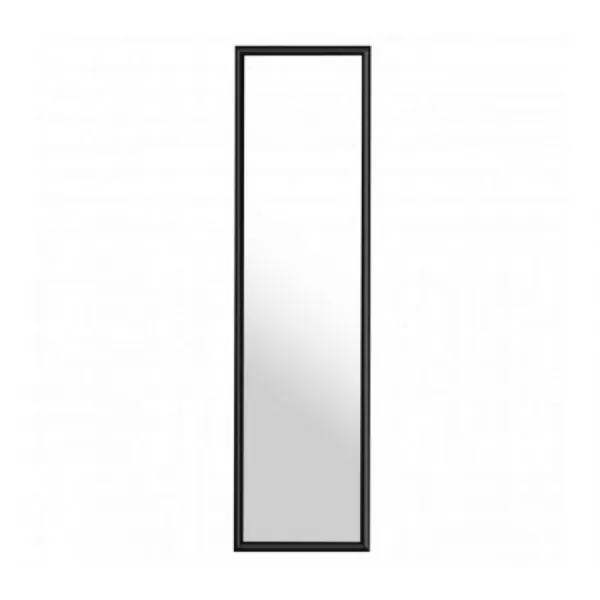 Lightweight Black Door Hanging Mirror