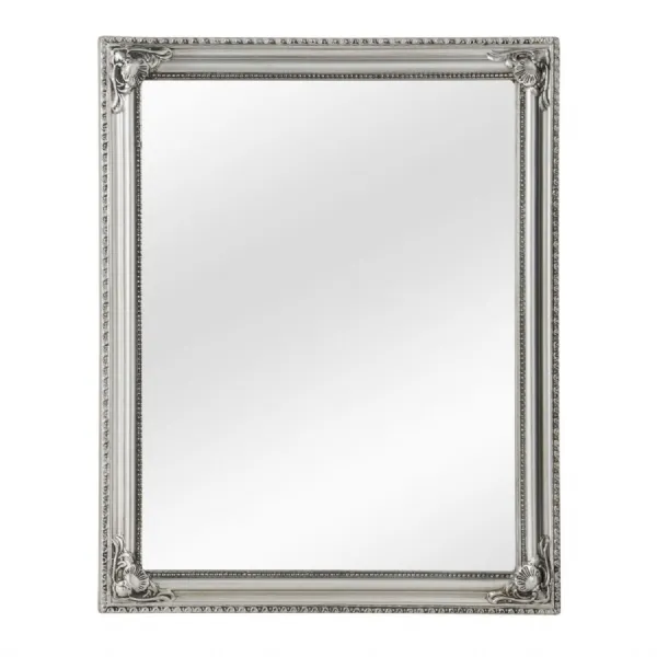 Classic Rectangular Silver Mirror
