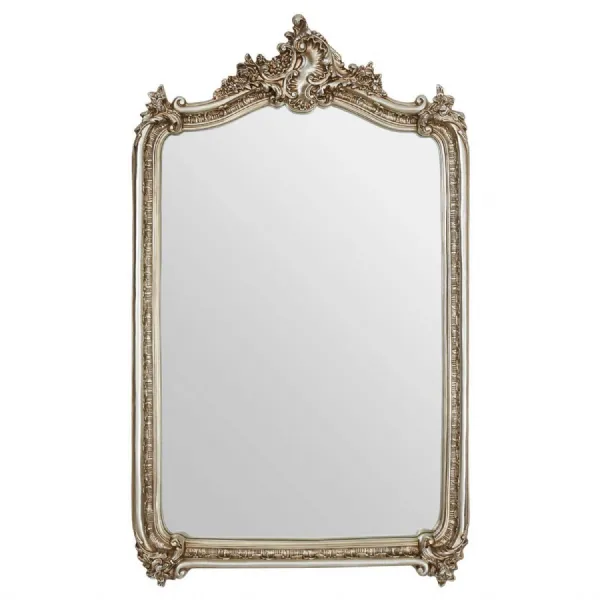 Adelere Ornate Champagne Wall Mirror