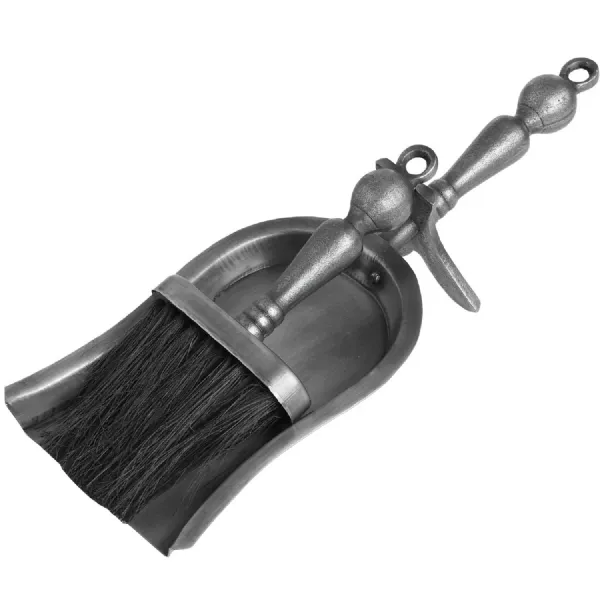 Hearth Tidy Set in Antique Pewter Effect Finish