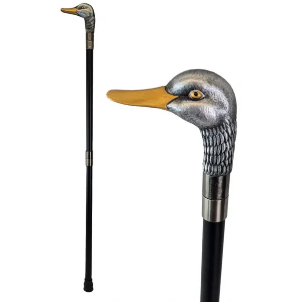 Duck Swagger Cane Walking Stick 95cm