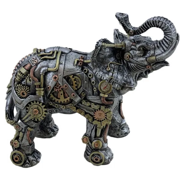 Elephant Silver Finish 22.5cm