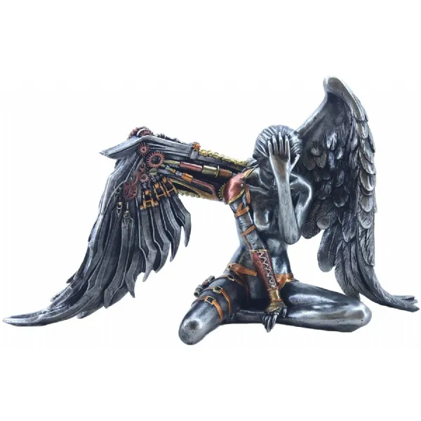 Steampunk Sitting Angel 37cm