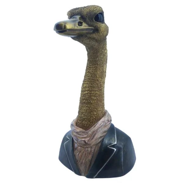 Ostrich Head and Neck 49cm