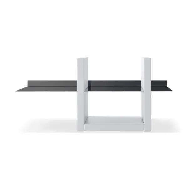 Alberto Wall Shelf Unit White And Black