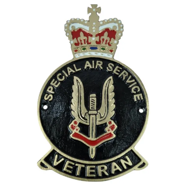 Special Air force Veteran Plaque 25cm