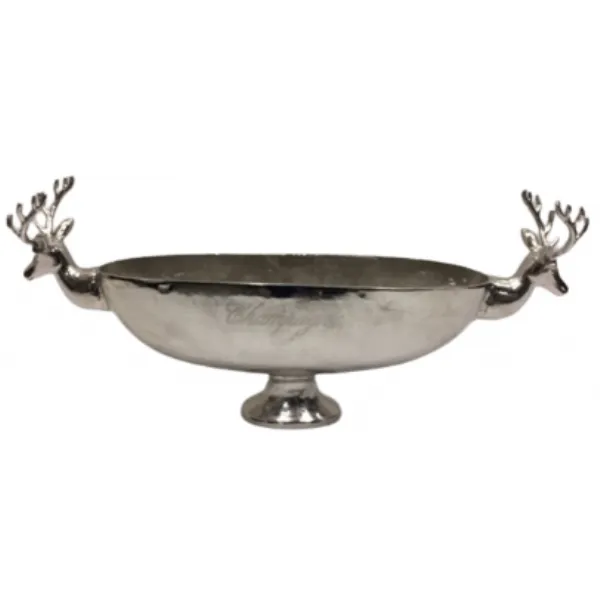 Bowl with Deer Handles H42cm