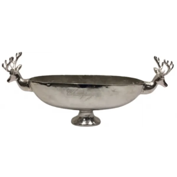 Bowl with Deer Handles H44cm