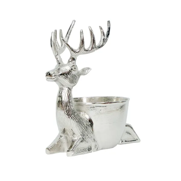 Deer with Bowl 37.5cm