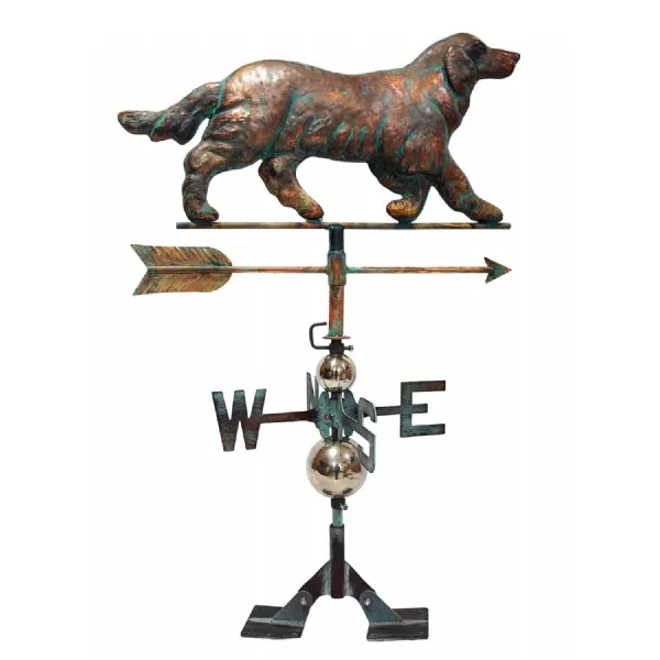 Copper Art 2D Dog Weathervane 92cm