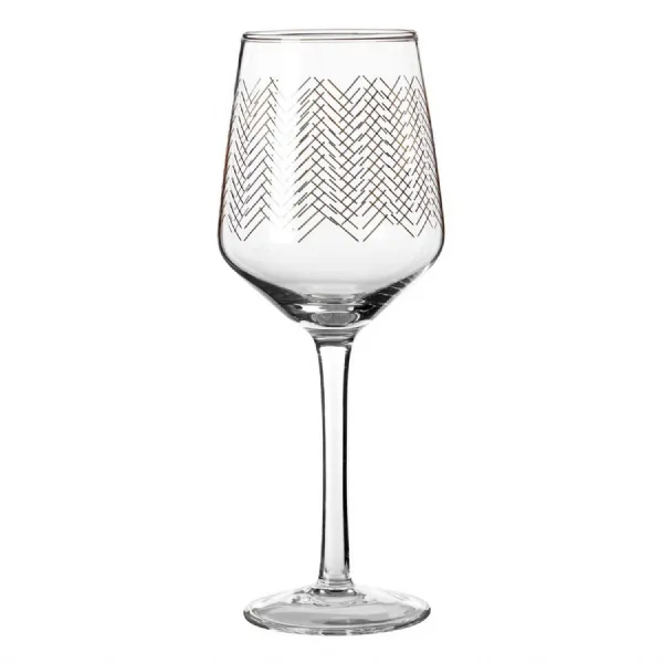 Set of 4 Jazz Era Wine Glasses