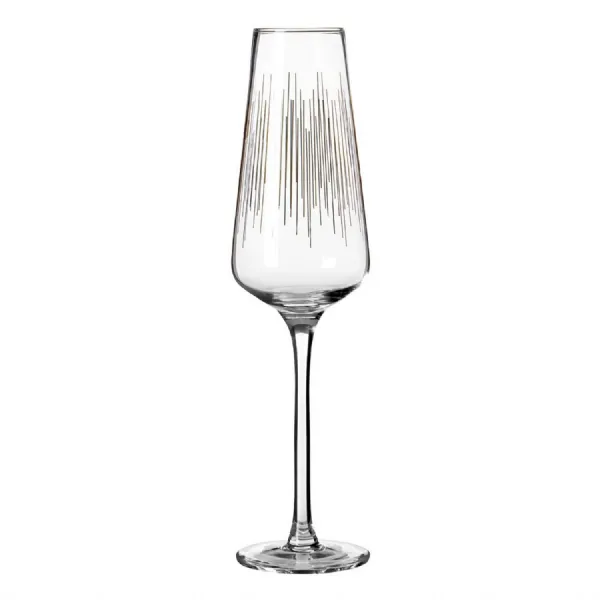 Set of 4 Art Deco Champagne Glasses