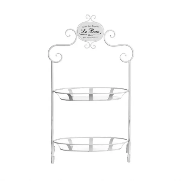 Rustic French 2 Tier Stand