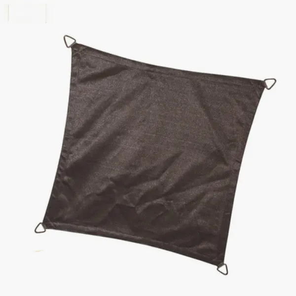 Grey Fabric Garden Square 5m Waterproof Shade Sail
