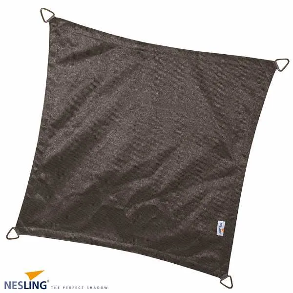 3.6m Square Shade Sail Grey