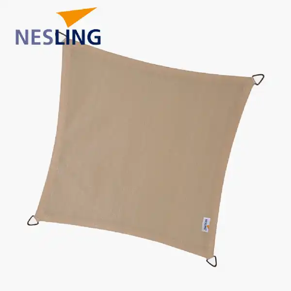 5m Square Shade Sail OffWhite
