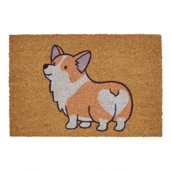 Corgi Doormat