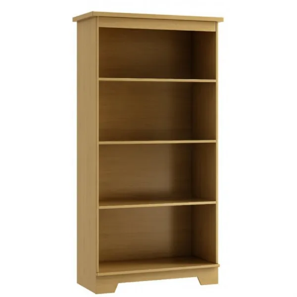 Oak or Grey 160cm High Bookcase