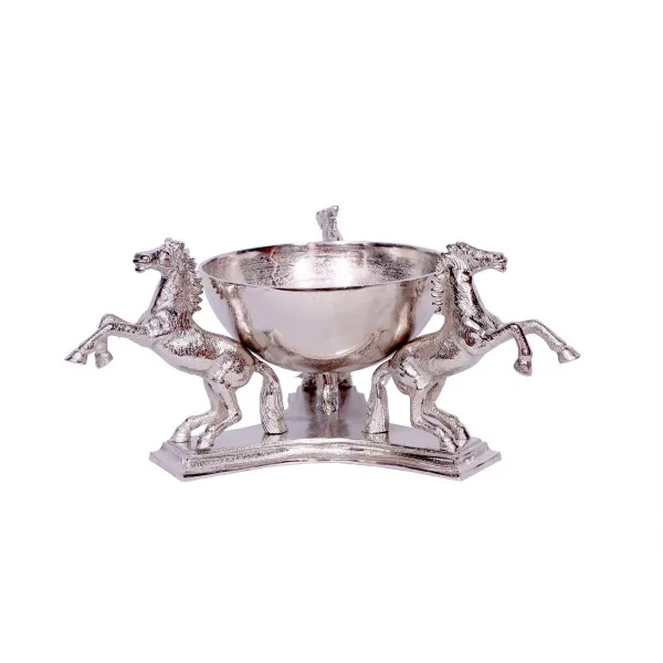 Horses with Bowl Large 27.5cm