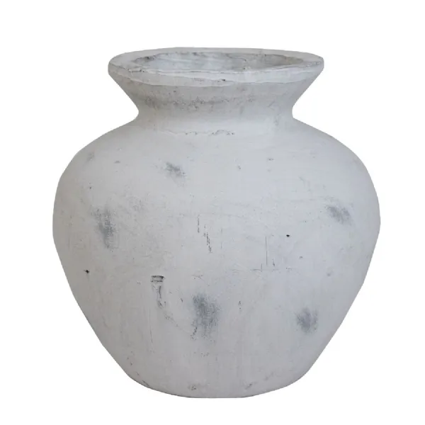 Darcy Antique White Vase