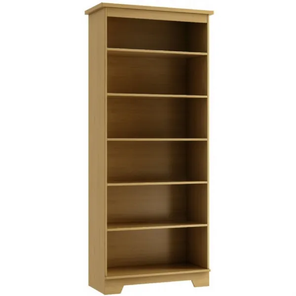 Oak or Grey 194cm High Bookcase