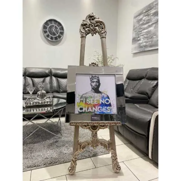Rap Artist 2 Pac Multicolor Wall Art Mirror Frame