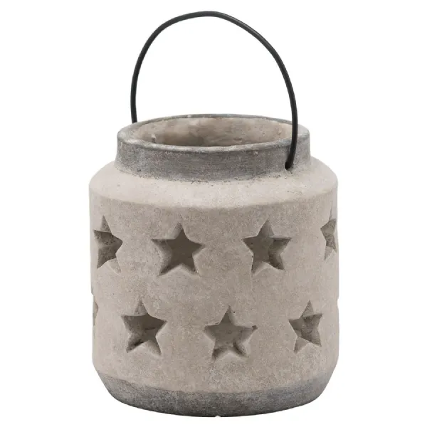 Bloomville Stone Star Lantern