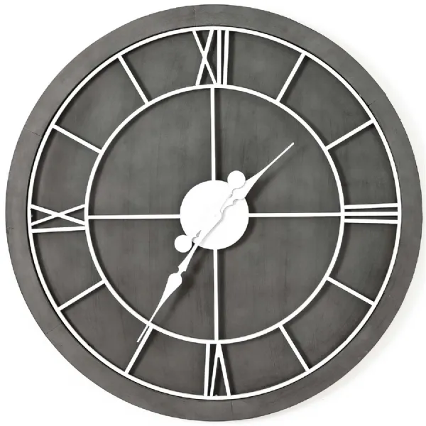 Williston Grey Wall Clock