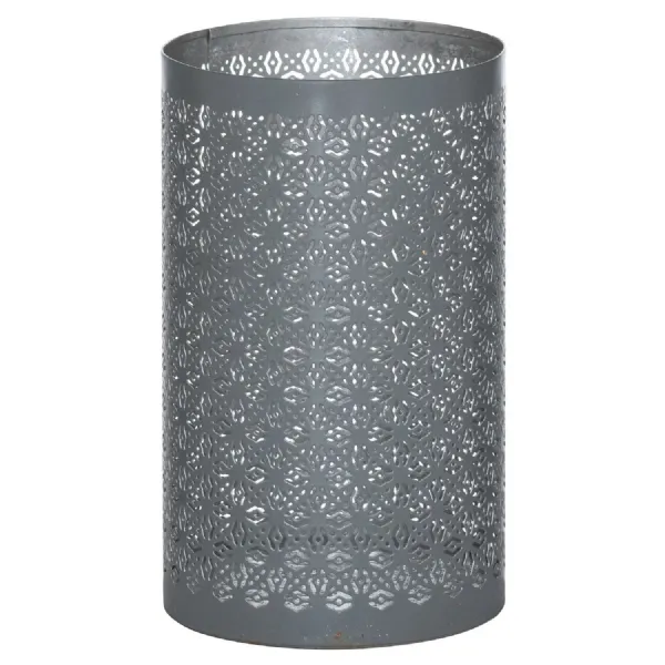 Large Silver And Grey Glowray Lantern