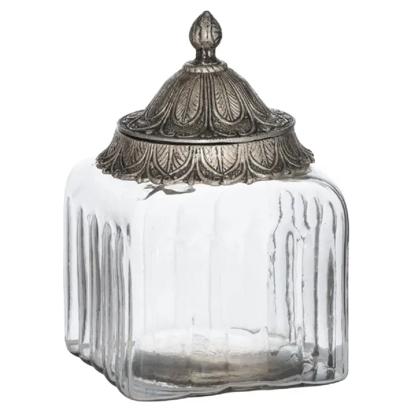 Moroccan Style Lidded Medium Display Jar
