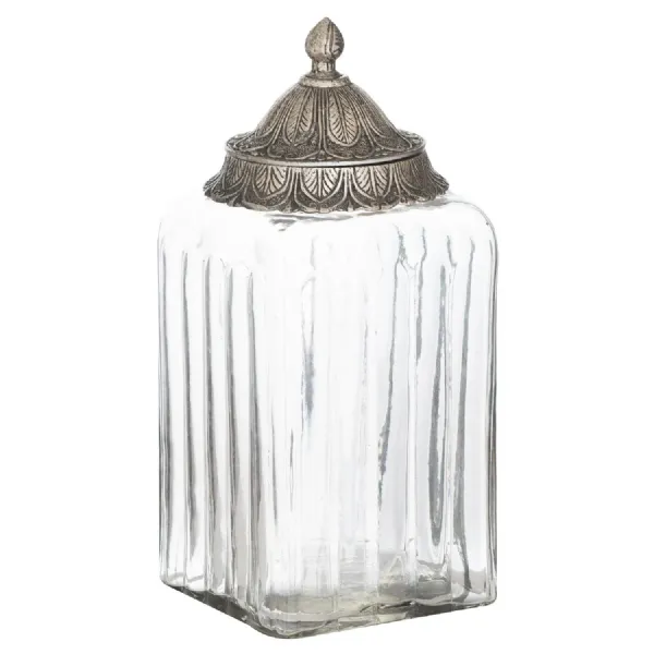 Moroccan Style Lidded Large Display Jar